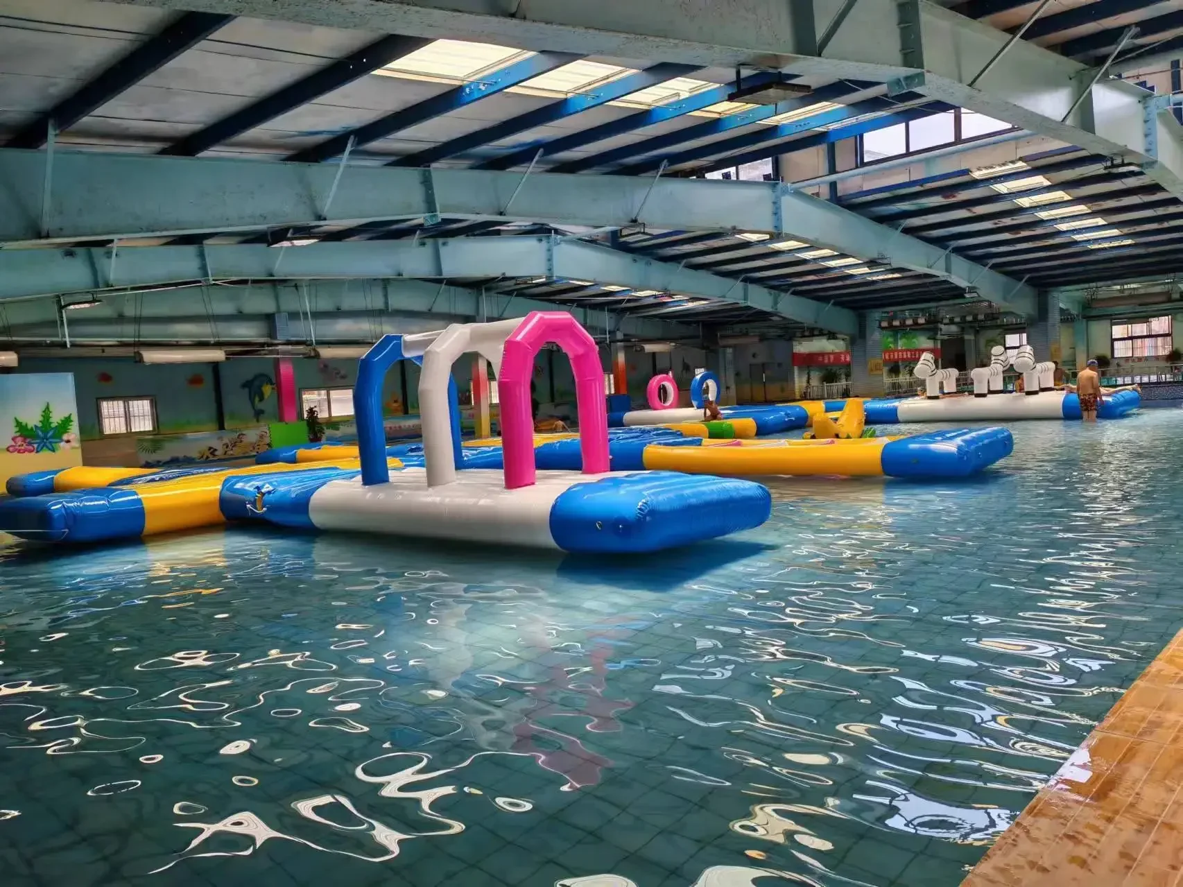 Sports Equipment For Sale - สวนน้ำเป่าลมในร่มและกลางแจ้งสำหรับเด็กและผู้ใหญ่ อุปกรณ์กีฬาทางน้ำแบบลอยน้ำ ผลิตและจำหน่ายโดยตรง
