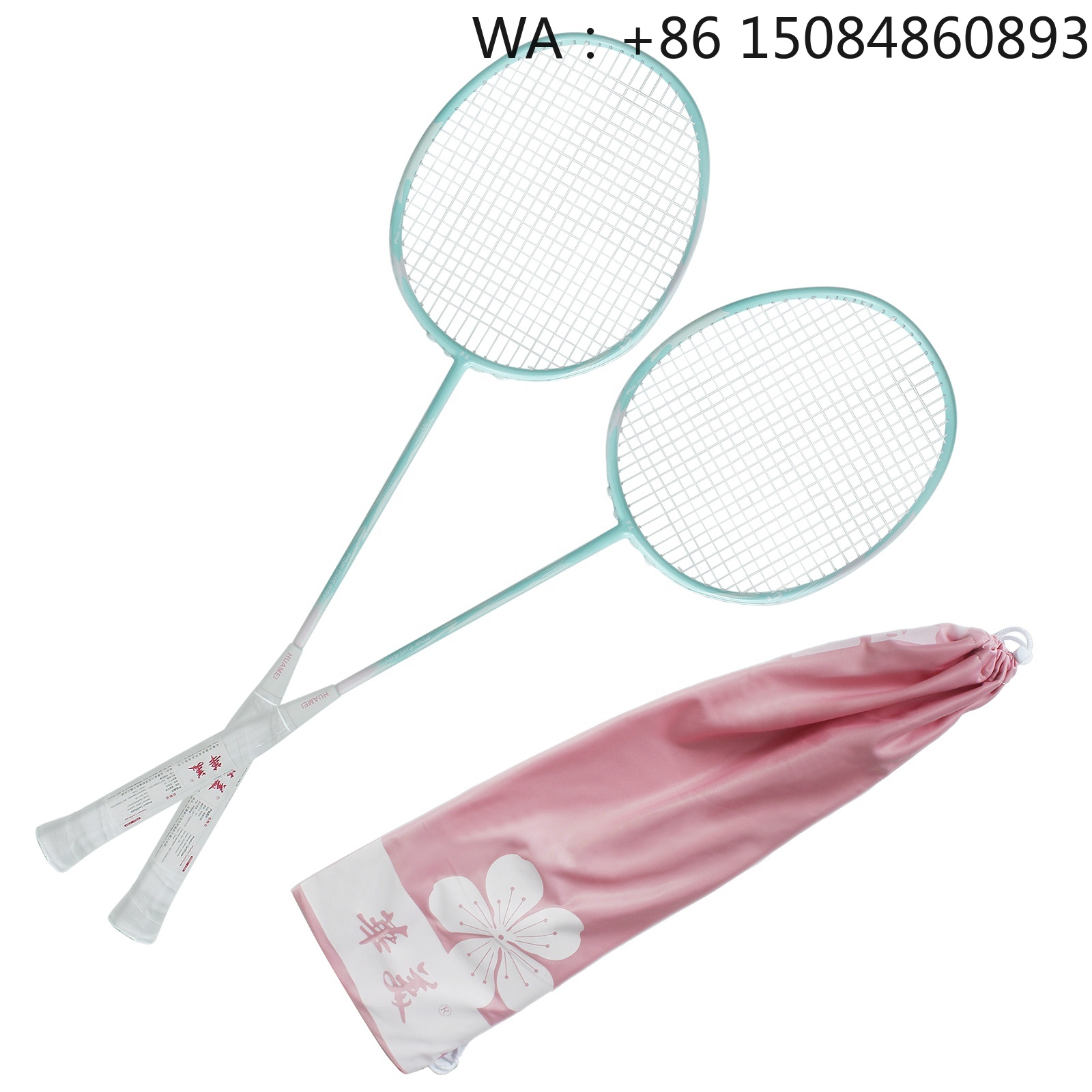 Badminton Racket Carbon - ไม้แบดมินตันวัสดุคาร์บอนไฟเบอร์ราคาโรงงาน โครงสร้างทนทาน น้ำหนักเบา ประสิทธิภาพเสถียร เหมาะสำหรับการเล่นกีฬาสมัครเล่นรายวัน