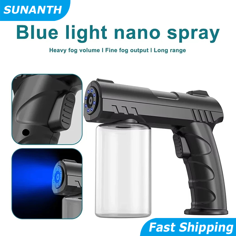 Sports Equipment Disinfectant Spray - ขวดสเปรย์สำหรับช่างตัดผม 280 มล. ขวดสเปรย์ไอน้ำแบบพกพา ใช้พอร์ต USB