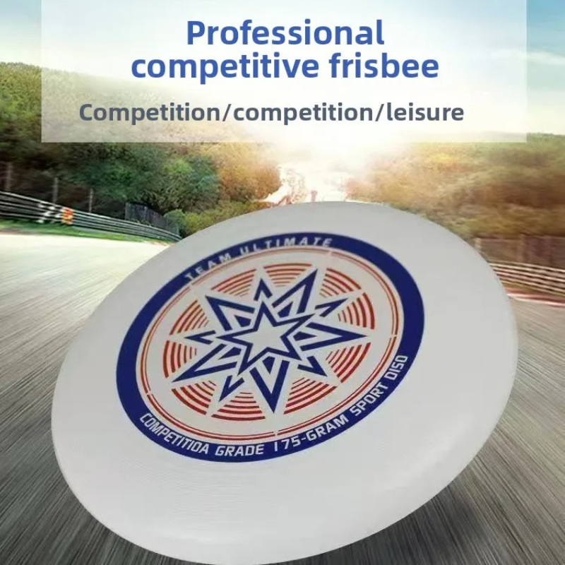 Frisbee Ultimate Disc - จานร่อนมืออาชีพสำหรับการแข่งขันกีฬากลางแจ้ง ผู้ใหญ่และเด็กเล่น อัลติเมท ฟริสบี้ จานพลาสติก ของเล่นชายหาด