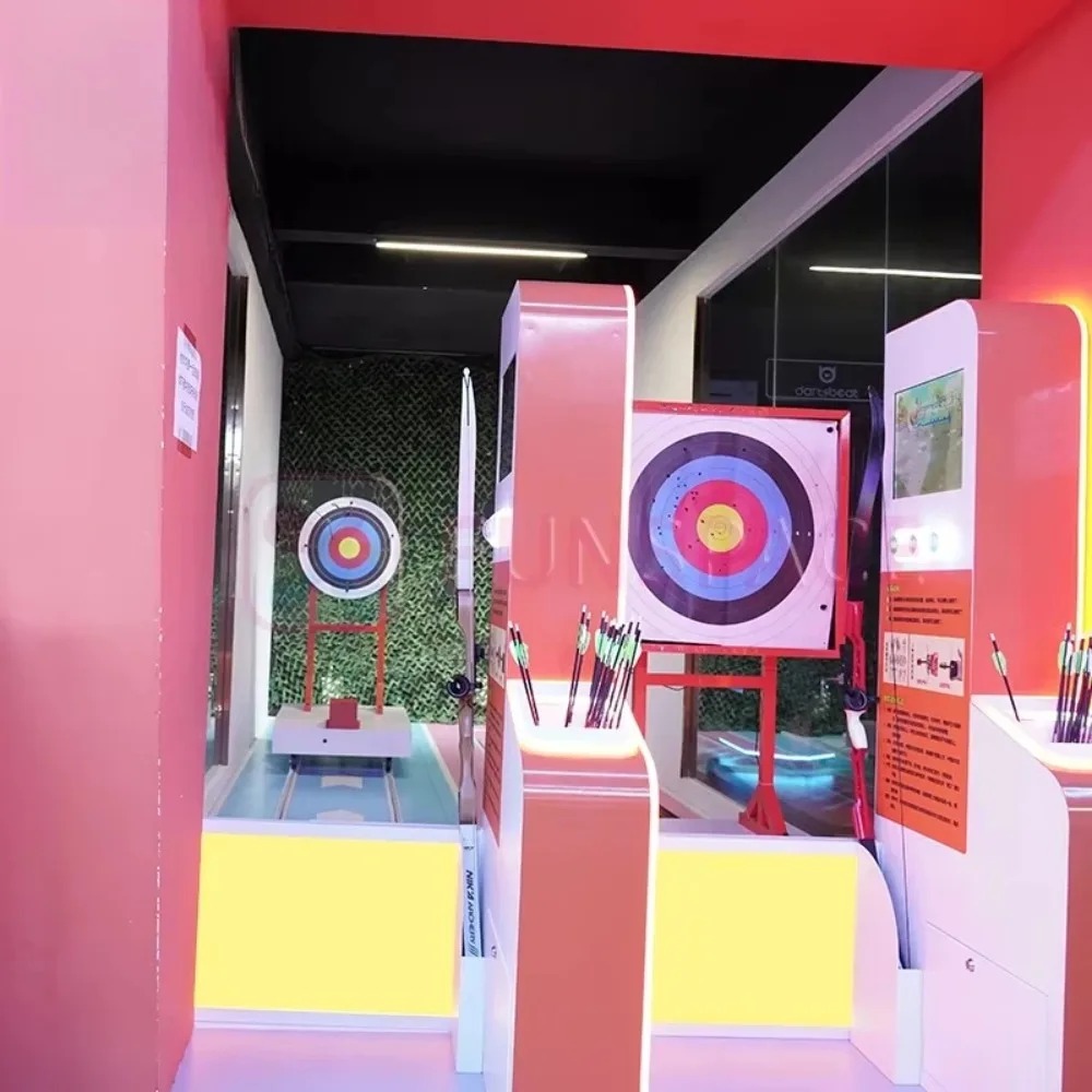 Sports Equipment Archery - อุปกรณ์ยิงธนูในร่ม, ระบบเป้าหมายเคลื่อนที่, ห้องยิงธนูกีฬา, เกมสวนสนุก, ชุดฝึกยิงธนู