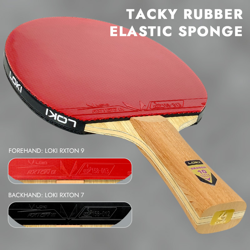 LOKI DRAGON 10 STAR ตารางไม้เท - Badminton Racket Carbon บทวิจารณ์และราคา