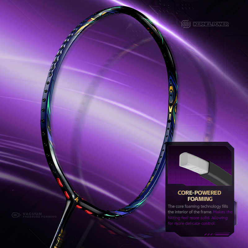 Kawasaki KING K9 4U ไม้แบดมินต - Badminton Racket Carbon บทวิจารณ์และราคา