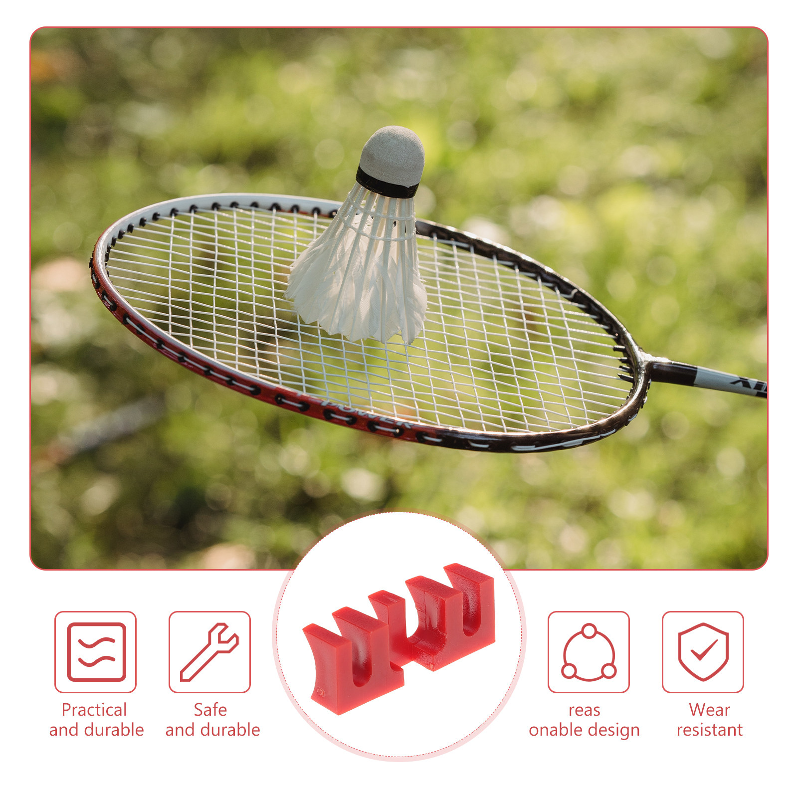 ตัวกระจายแรงกดสำหรับไม้แบดมินต - Badminton Racket Carbon บทวิจารณ์และราคา