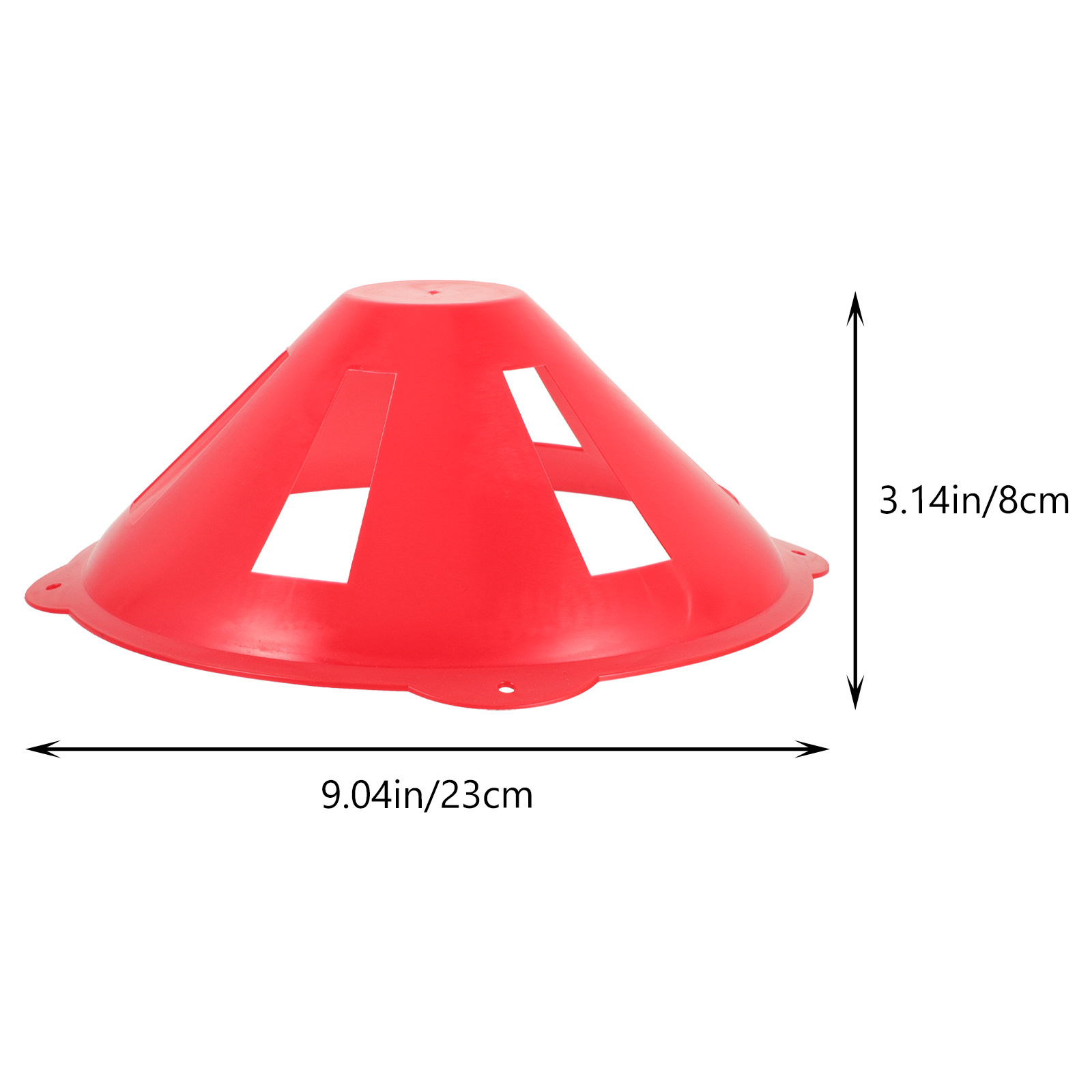 กรวยฝึกซ้อมฟุตบอลกันลม 15 ชิ้น - Football Training Cone บทวิจารณ์และราคา