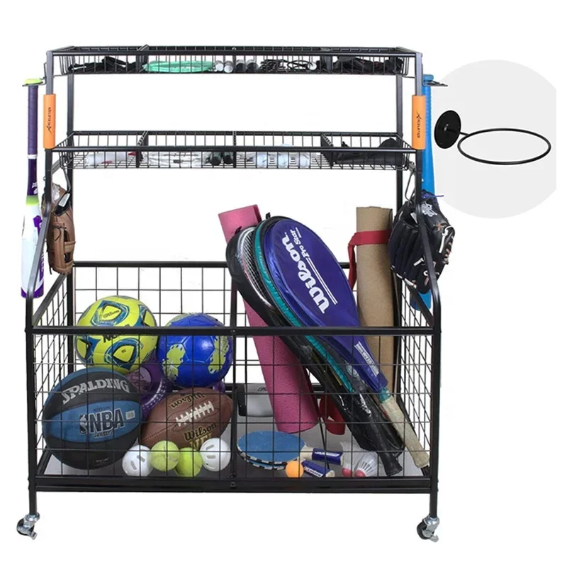 ที่เก็บอุปกรณ์กีฬาในโรงรถ รุ่น - Sports Equipment Garage Organizer บทวิจารณ์และราคา