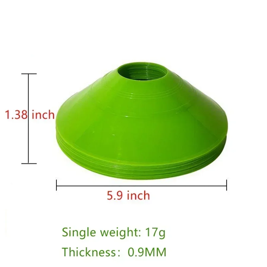 กรวยฝึกซ้อมฟุตบอล 10 ชิ้น จานฝ - Football Training Cone บทวิจารณ์และราคา