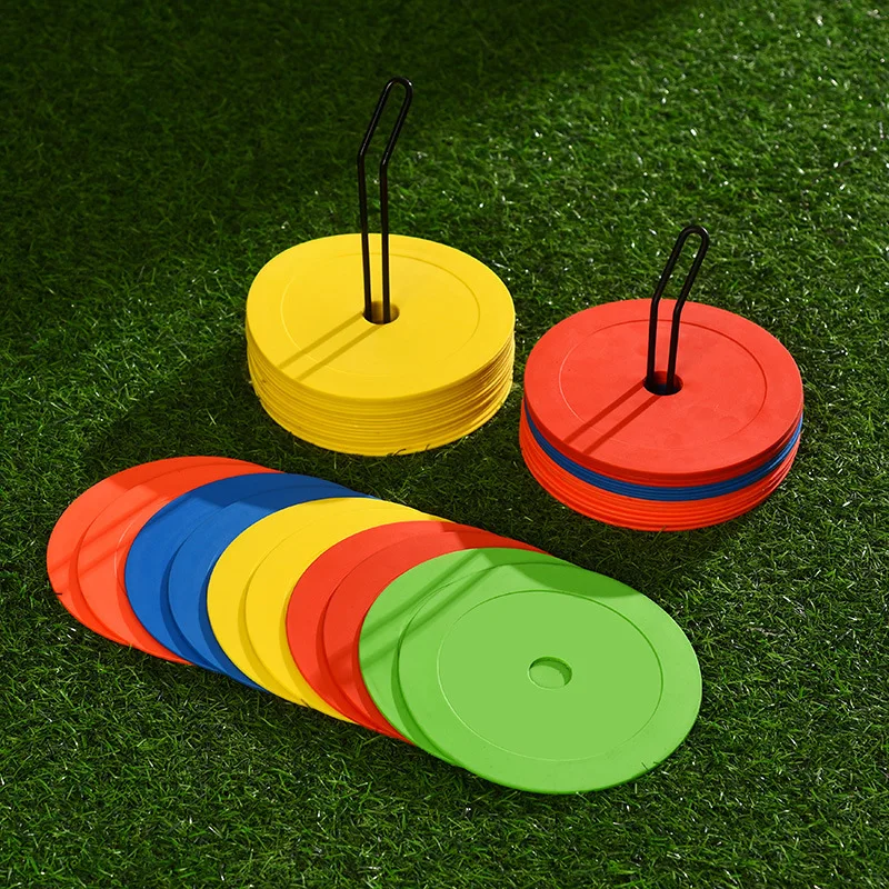 ฟุตบอลแบน Cones Marker Disc คุ - Football Training Cone บทวิจารณ์และราคา