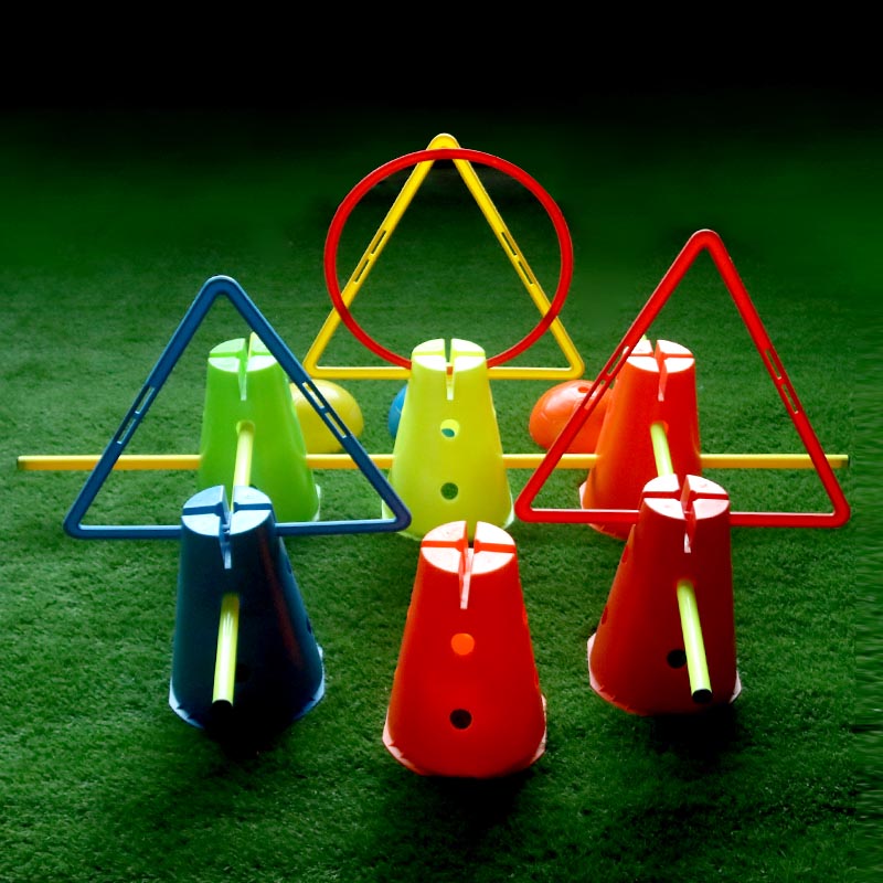 อุปกรณ์ฝึกกีฬา ฟุตบอล บาสเกตบอ - Football Training Cone บทวิจารณ์และราคา