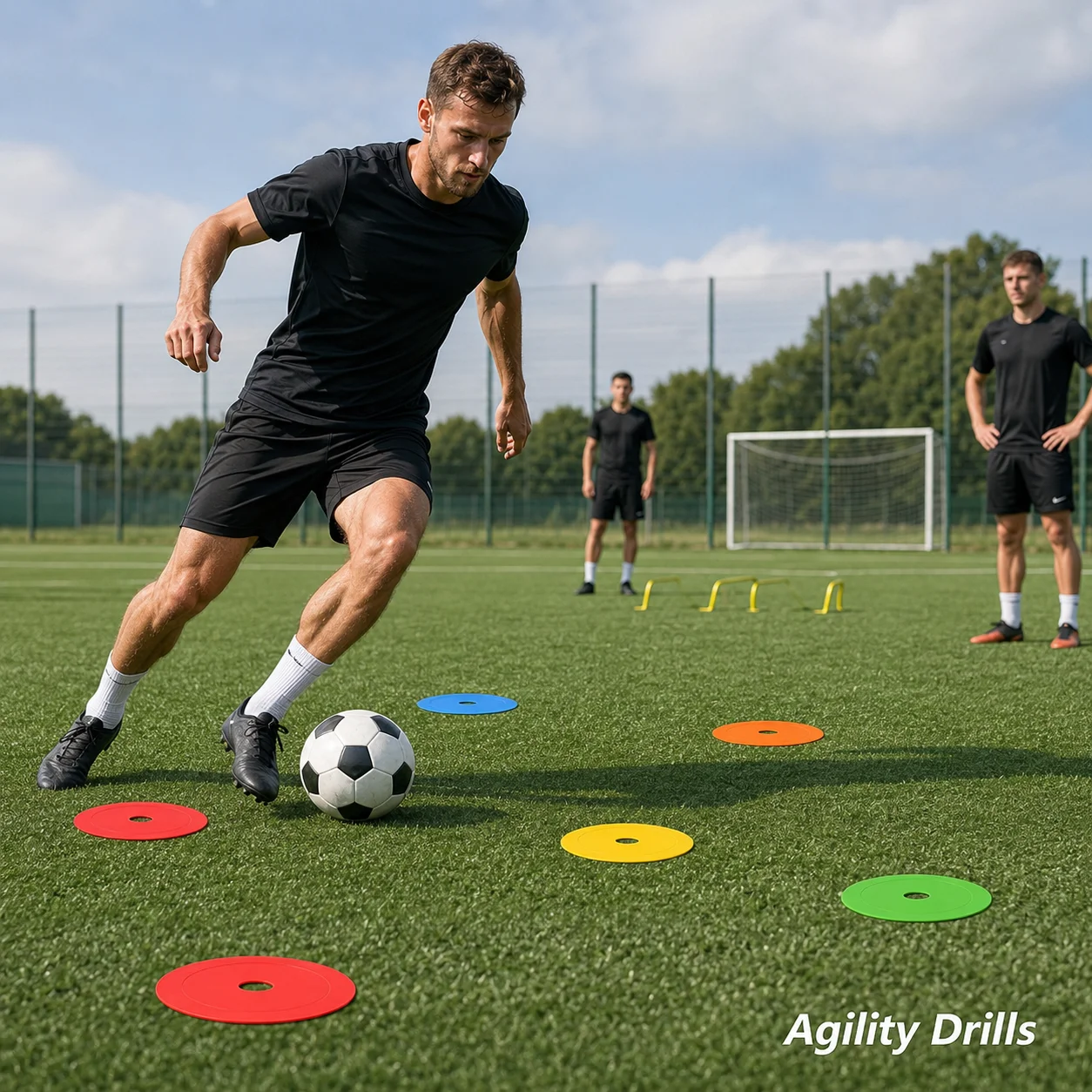 แผ่นดิสก์ฝึกซ้อมฟุตบอล TPE 10  - Football Training Cone บทวิจารณ์และราคา