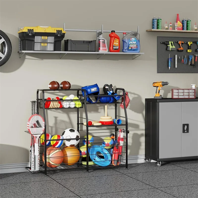 ชั้นวางเก็บลูกบอล 2026 สำหรับจ - Sports Equipment Garage Organizer บทวิจารณ์และราคา